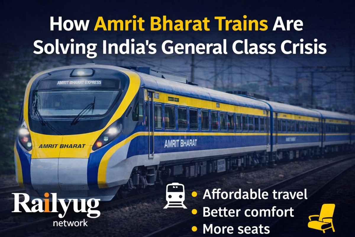 How Amrit Bharat Trains are solving India’s general class Crisis?