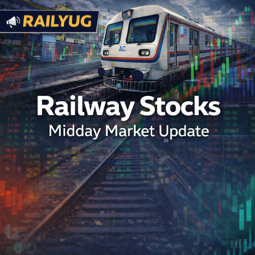 Jan 29, Railway Stocks Take a Hit: Major Sell-Off for RVNL, IRFC, and Others
