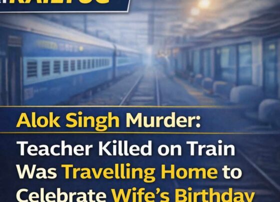 alok singh train murder railway news