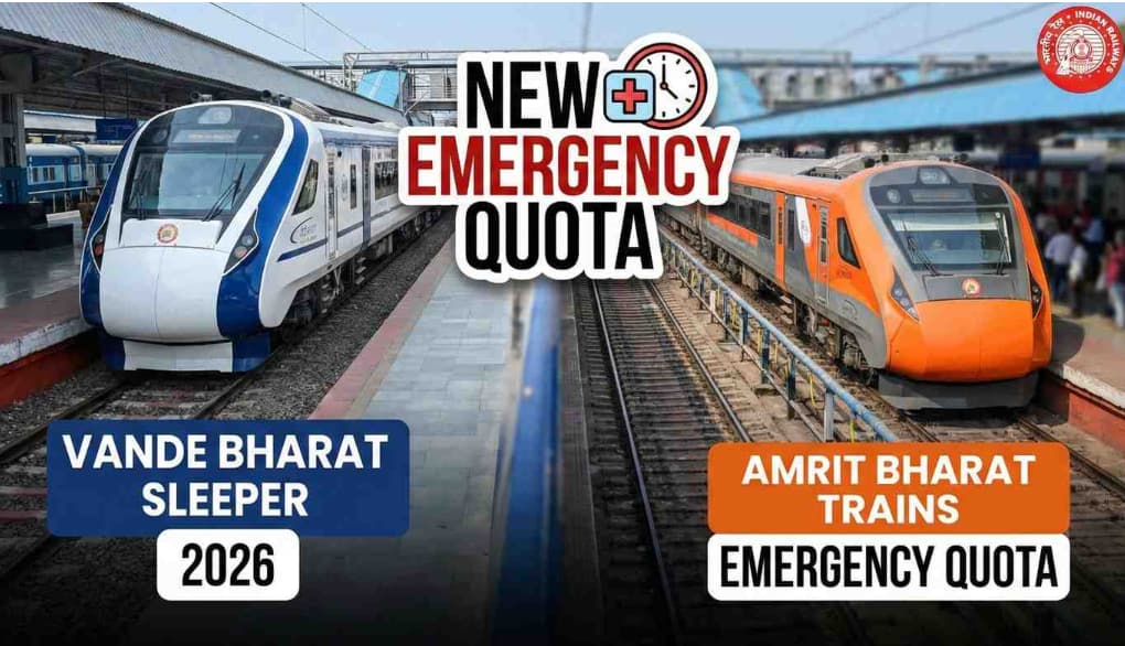 Indian Railways Update: New Emergency Quota for Vande Bharat Sleeper and Amrit Bharat Trains in 2026