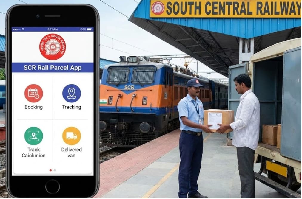 South Central Railway Launches New App for Easy  Rail Parcel Delivery