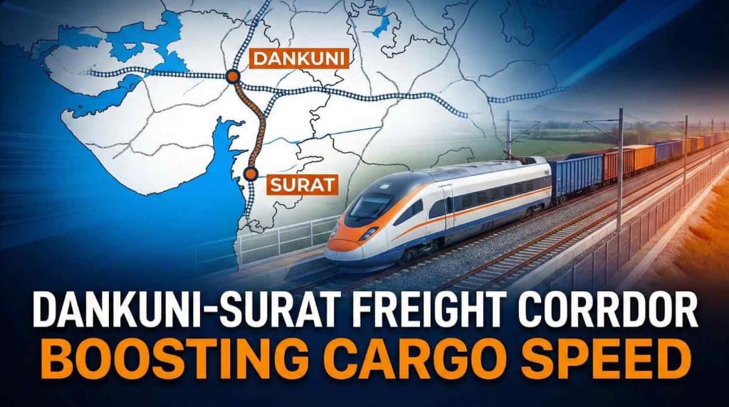 Railway Board Orders Fast-Track Planning for Dankuni-Surat Dedicated Freight Corridor to Boost Cargo Speed