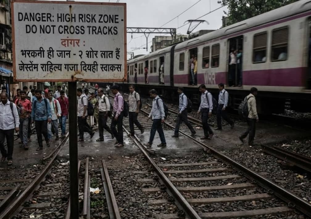 High Number of Deaths on Western Railway Tracks Near Mumbai Raises Safety Concerns