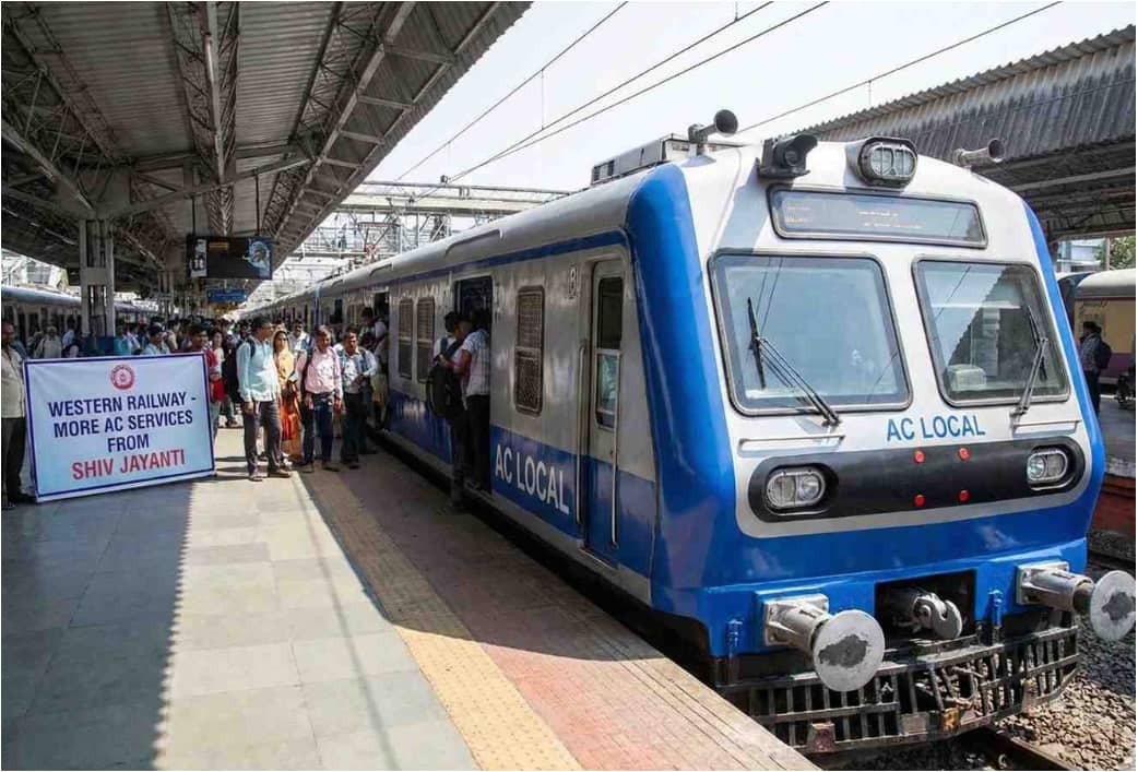 Western Railway Adds More AC Local Trains in Mumbai from Shiv Jayanti.