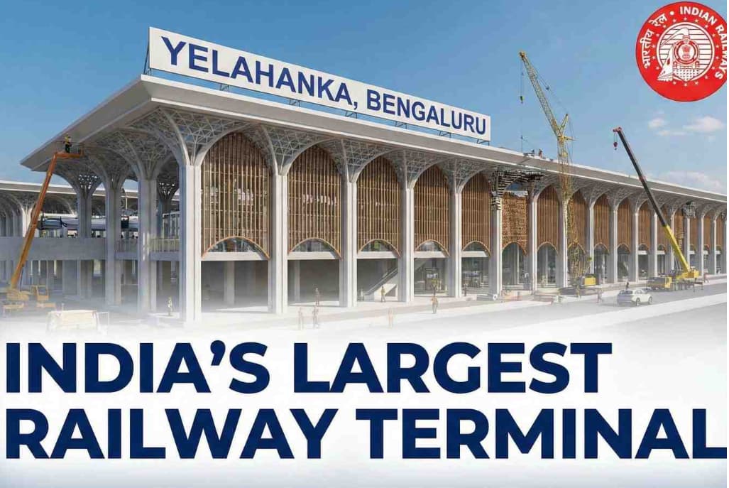 Bengaluru Set to Host India’s Largest Railway Terminal in Yelahanka