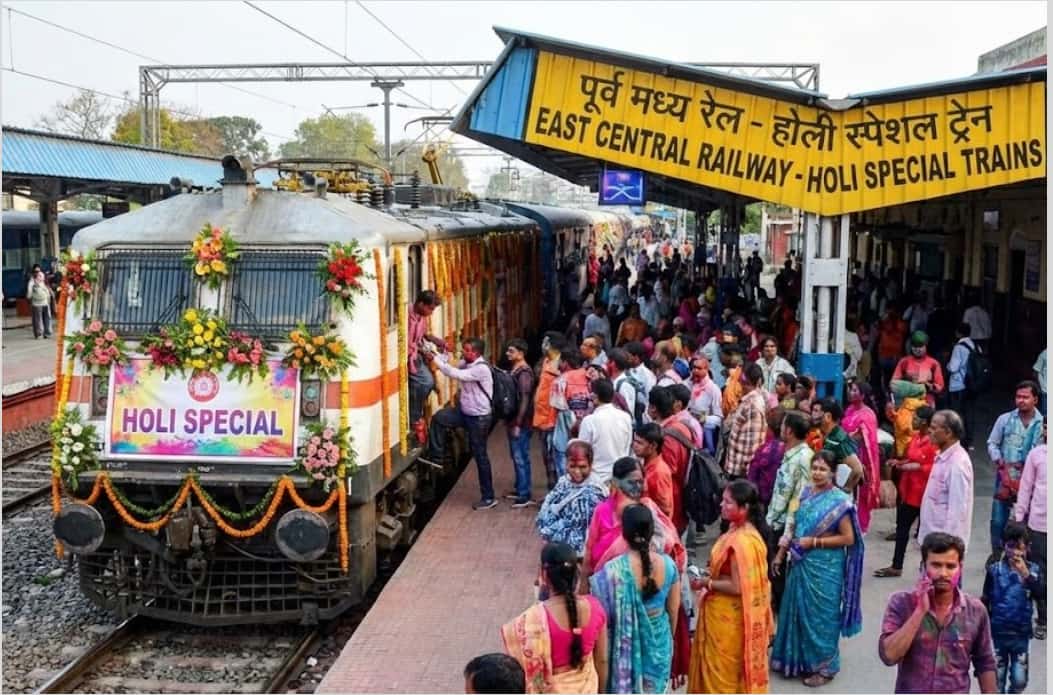 East Central Railway Starts Special Trains for Holi Festival to Help Passengers