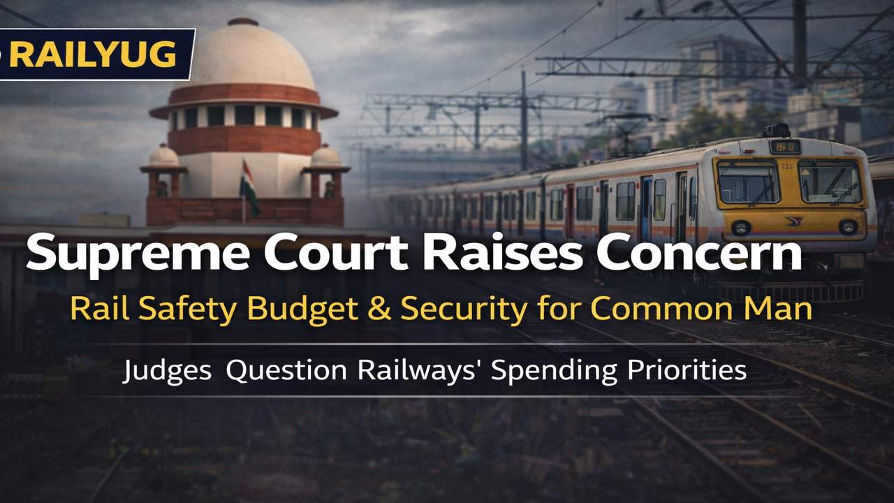 Supreme Court Raises Concern Over Rail Safety Budget and Security for the Common Man