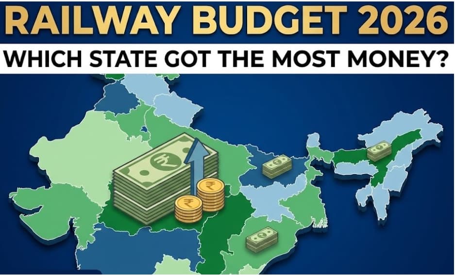 Railway Budget 2026: Which State Got the Most Money? Check the Full State-Wise List Here