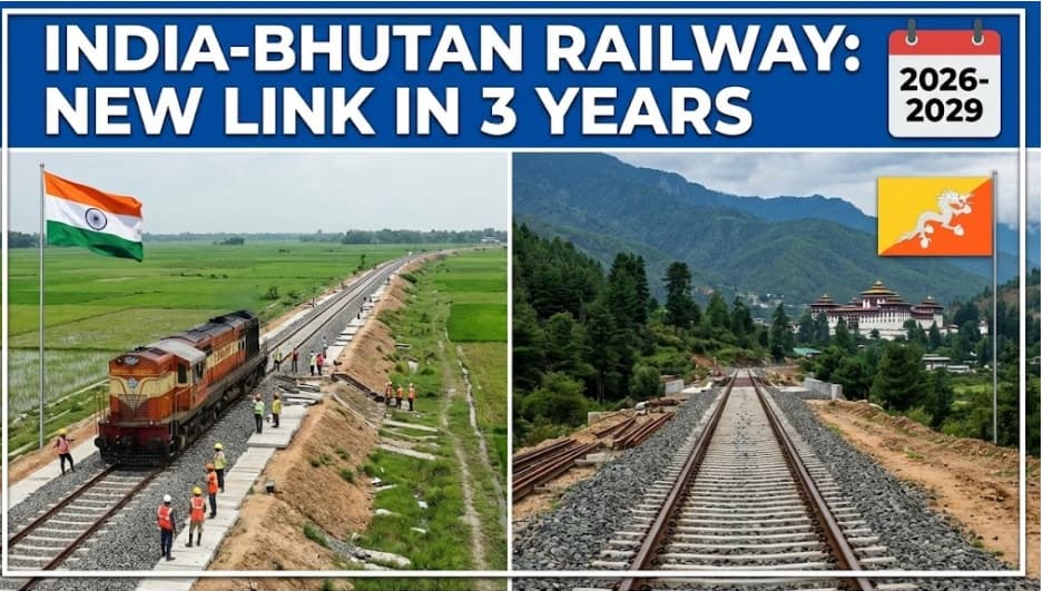 India-Bhutan Railway: New Rail Link Between Assam and Bhutan to be Completed in Three Years