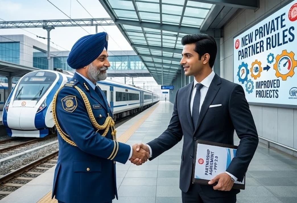 Indian Railways Makes Big Changes to Private Partnership Rules for Better Projects