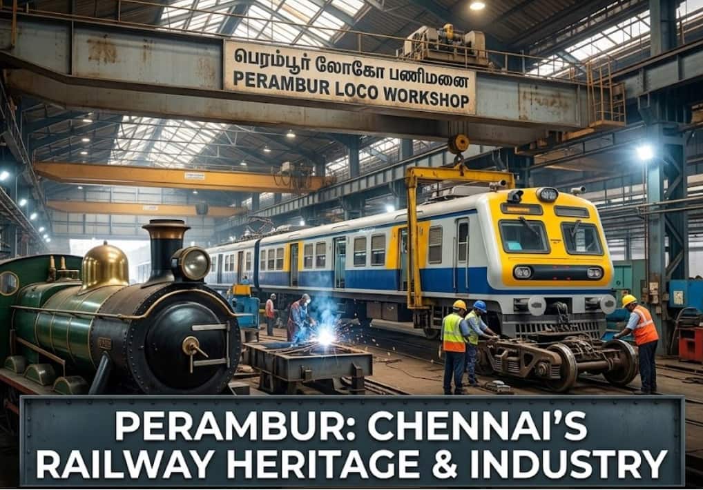 Perambur Constituency 2026 The Heart of Chennai’s Railway Heritage and Industry