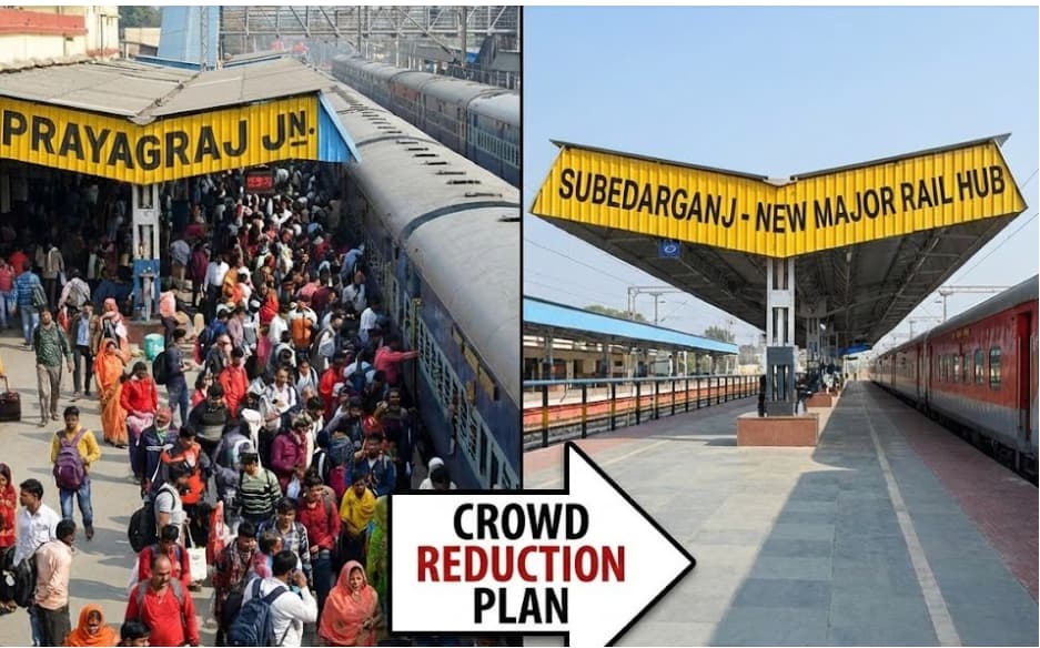 Subedarganj Station to Become a Major Rail Hub: New Plan to Reduce Crowds at Prayagraj Junction