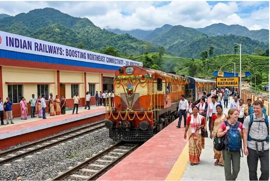 Indian Railways Boosts Northeast Connectivity With 202 New Train Stops to Help Local and Tourist Travel