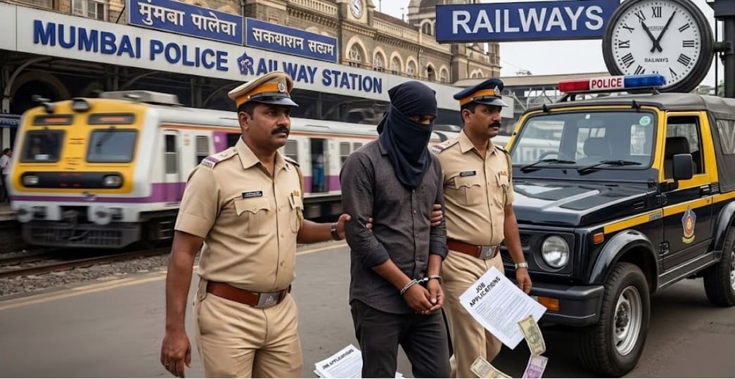 Mumbai Police Arrest Fraudsters in Big Railway Job Scam
