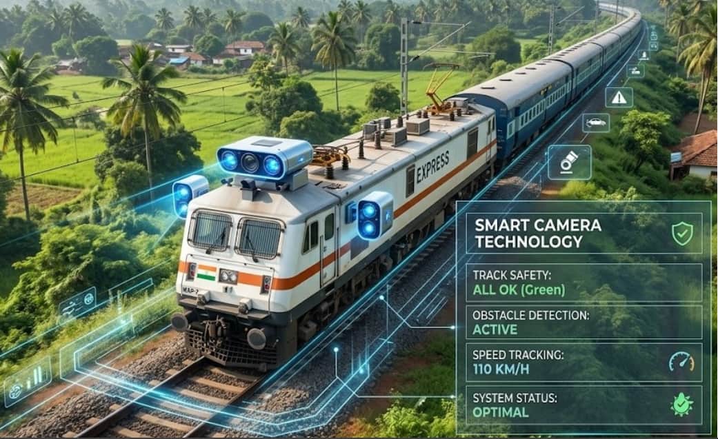 New Smart Camera Technology Helps Indian Trains Run Safer and Better