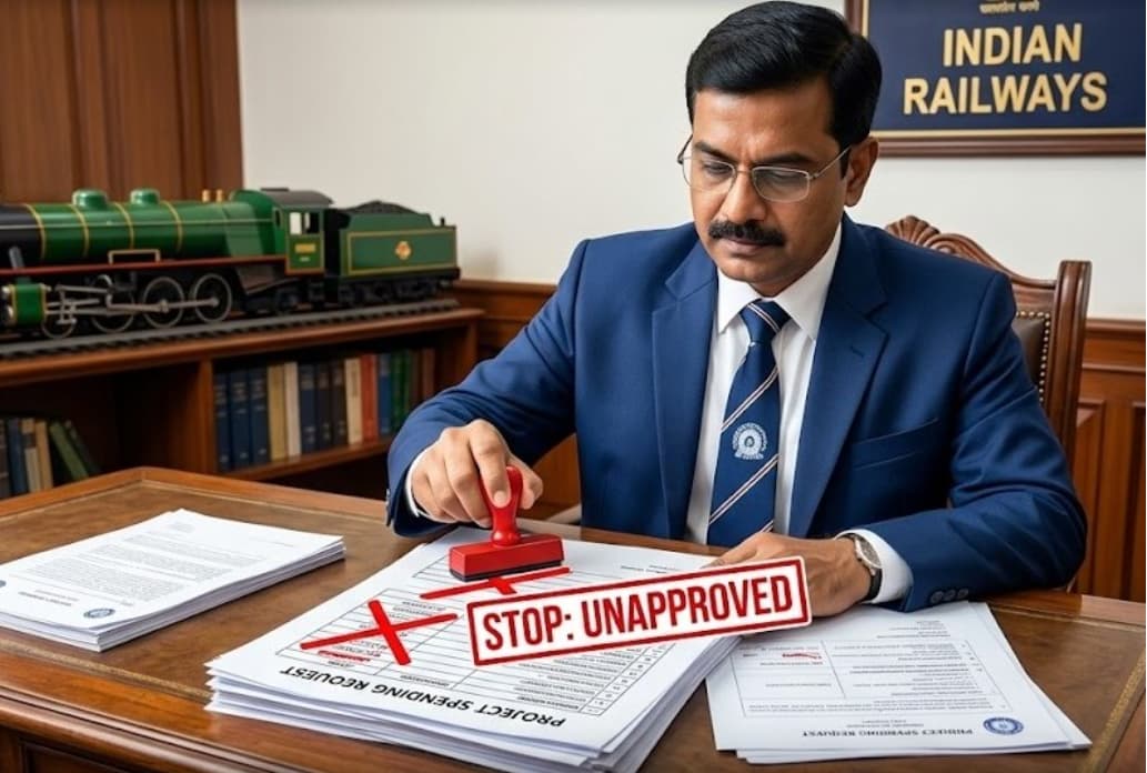 Indian Railways Orders Strict Stop to Unapproved Spending After Audit Report