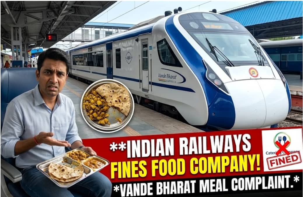 Indian Railways Fines Food Company After Passenger Complains About Vande Bharat Express Meal