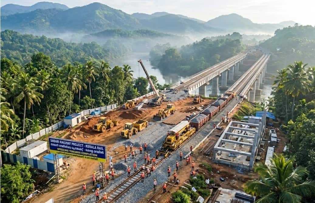 Kerala Steps Up Action to Finish the Sabari Railway Project Soon