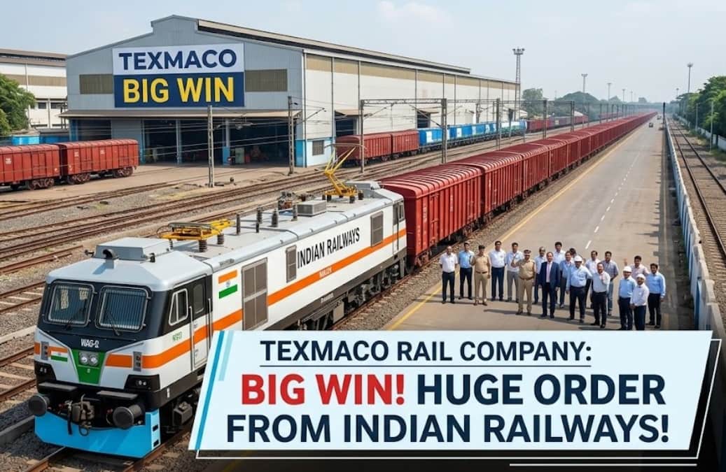 Big Win for Texmaco Rail Company Gets a Huge Order from Indian Railways