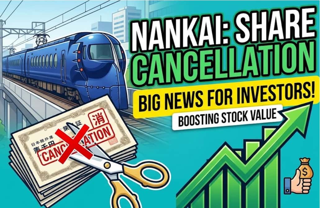 Nankai Electric Railway to Cancel Shares Big News for Stock Investors