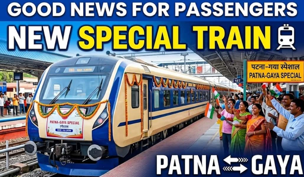 Good News for Passengers as Indian Railways Starts New Special Train Between Patna and Gaya