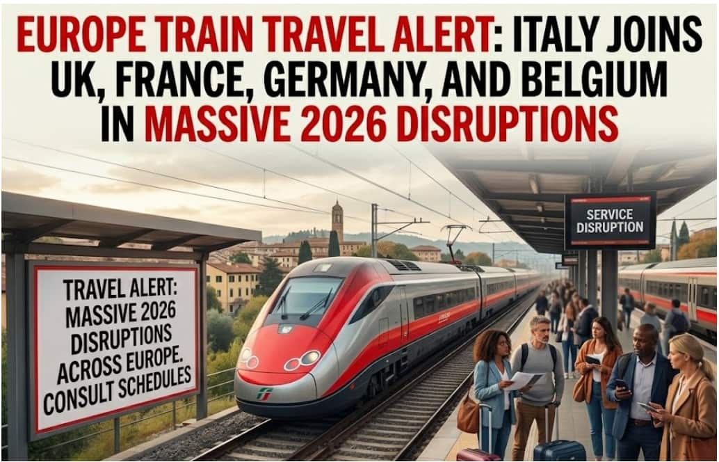 Europe Train Travel Alert: Italy Joins UK, France, Germany, and Belgium in Massive 2026 Disruptions