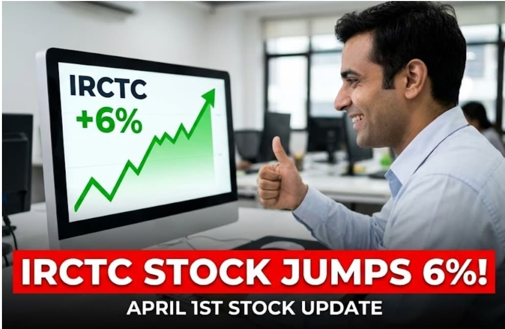 IRCTC Stock Price Jumps: Shares Open Six Percent Higher on April First