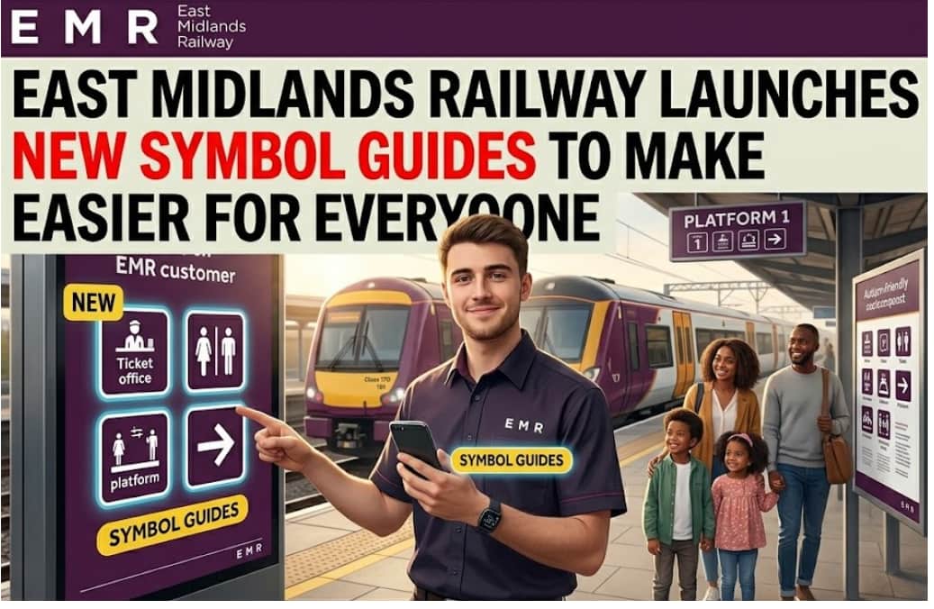 East Midlands Railway Launches New Symbol Guides to Make Travel Easier for Everyone