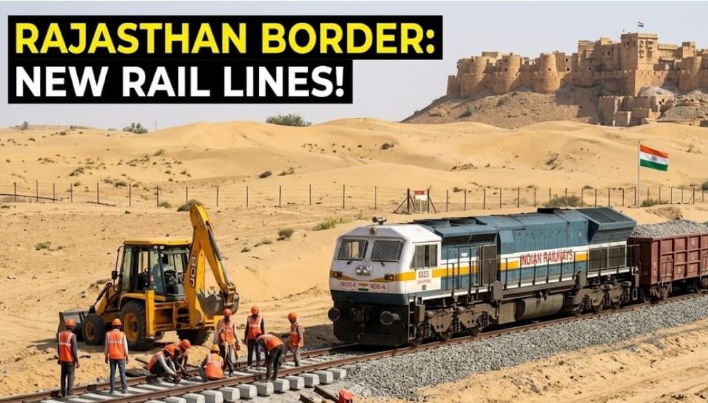 Indian Railways to Build New Train Lines in Rajasthan Border Areas